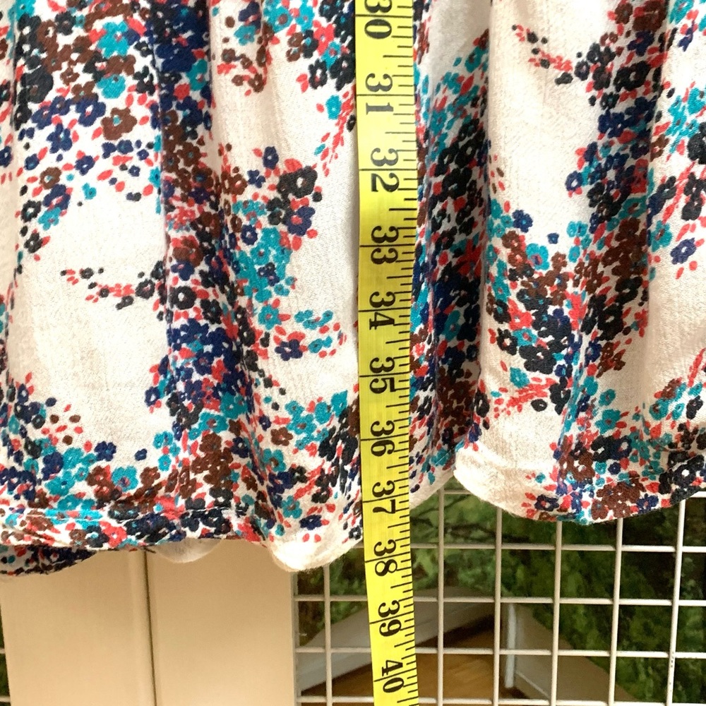 “Roxy” petite floral print drawstring waist maxi skirt- M - Picture 7 of 11